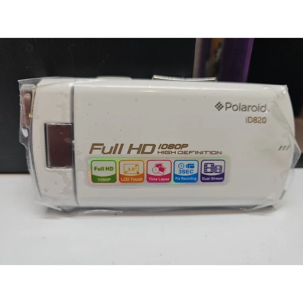Polaroid ID820-white-OD-2 Ultra Thin‎ Digital Video Recorder